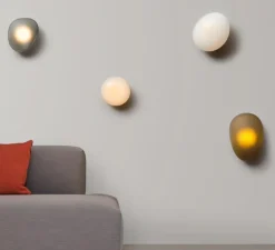 Applique murale, Pebble A, Slate, LED dimmable, 2700K, 1750lm, L21cm, H30.5cm - A-N-D