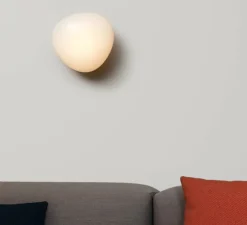Applique murale, Pebble C Pearl, blanc, LED dimmable, 2700K, 1750lm, L23cm, H20cm - A-N-D