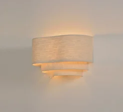 Applique murale, Pebble, écru, L40cm, H25cm - Market Set