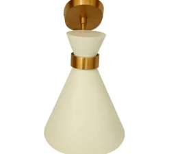 Applique murale, Peggy , orientable, blanc, L34cm, H27cm - Gong