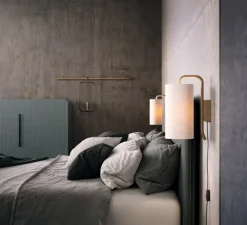 Applique murale, Pensile S, blanc, beige, Ø25cm, H30cm - Belid