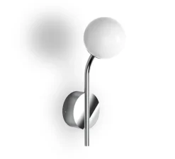 Applique murale, PEP ONE, chrome, LED, K, lm, L8cm, H25,7cm - Decor Walther