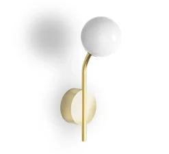 Applique murale, PEP ONE, or, L8cm, H25,7cm - Decor Walther