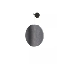 Applique murale, Petit Moon, Gris, Ø35cm, H55cm - DesignHeure