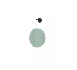 Applique murale, Petit Moon, Bleu vert aquamarine, Ø35cm, H55cm - DesignHeure