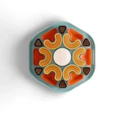 Applique murale, Phytia, mix bleu, Ø37cm, H40cm - Ferroluce