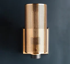 Applique murale, Pilsen, laiton antique, L12,7cm, H21,6cm - Hudson Valley Lighting