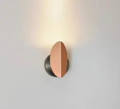 Applique murale, Pirouette V2, cuivre satiné, graphite satiné, LED, dim, 2700K, 417 lm, L11cm, H16,2cm - CVL