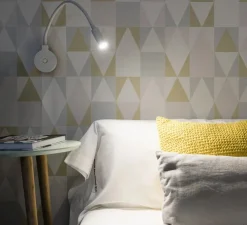 Applique murale, Pixie LED, blanc mat, LED, 2700K, 90 lm, Ø8cm, H56cm - Faro