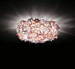 Applique murale, Plafonnier, Clizia L, orange, Ø78cm - Slamp