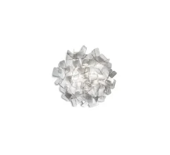 Applique murale, plafonnier, Clizia S, fumé, Ø32cm - Slamp