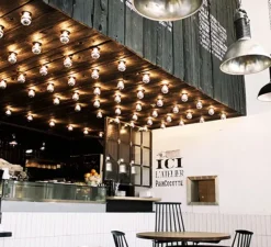 Applique murale, plafonnier, light.027, noir, Ø10cm, H1cm - Zangra