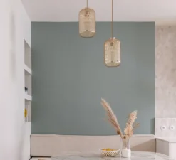 Applique murale, Plafonnier 3.01, Blanc Laiton, LED, 2500K, 100lm, Ø14cm, H21cm - HAOS