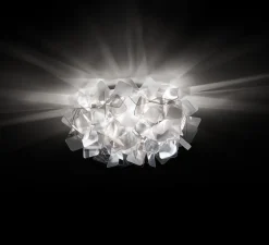 Applique murale, plafonnier, Clizia M, fumé, Ø53cm - Slamp