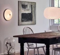 Applique murale, Plafonnier, LAMELLA 35, aluminium, Ø35cm, H12cm - Le Klint