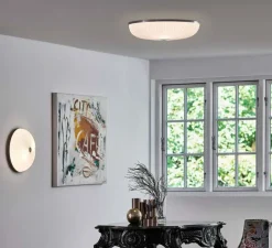 Applique murale, Plafonnier, LAMELLA 35, aluminium, Ø35cm, H12cm - Le Klint