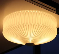 Applique murale, Plafonnier, 30-50, blanc, Ø50cm, H18cm - Le Klint