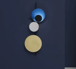 Applique murale, Planet, bleu électrique, L36cm, H98cm - Please Wait to be Seated