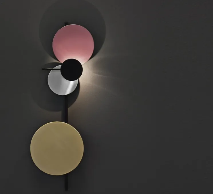 Applique murale, Planet, rouge indien, L36cm, H98cm - Please Wait to be Seated