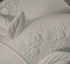 Applique murale, poisson, APRILE, blanc, L50cm - KARMAN