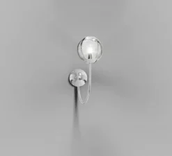 Applique murale, PUPPET AP P, cristal transparent, L21cm, H40cm - Vistosi