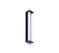Applique murale, Quadratube W4, argent, LED, dim, 2700K, 890 lm, L12cm, H68cm - Sammode