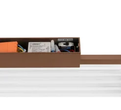 Applique murale, Quimera, cuivre foncé mat, LED, dim, 2700-3000K, 330 lm, Ø7,6cm, H41,3cm - SLV