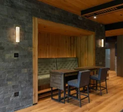 Applique murale, Quimera, laiton brossé, LED, dim, 2700-3000K, 330 lm, Ø7,6cm, H41,3cm - SLV