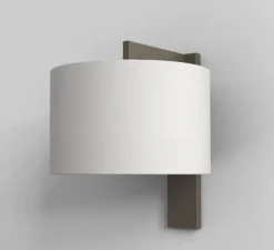 Applique murale, Ravello Wall, bronze, blanc, L60cm, H30cm - Astro Lighting