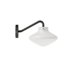 Applique murale, Repose 175, noir, L17,5cm, H15,8cm - Lyfa