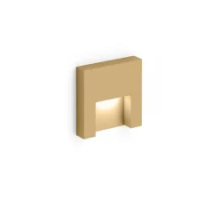 Applique murale, Reto 0.8, champagne, LED, 3000K, 110 lm, L8cm, H8cm - Wever&Ducré