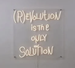 Applique murale, Revolution, blanc, LED, dim, , lm, L70cm, H70cm - Seletti