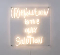 Applique murale, Revolution, blanc, LED, dim, , lm, L70cm, H70cm - Seletti