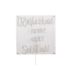 Applique murale, Revolution, blanc, LED, dim, , lm, L70cm, H70cm - Seletti