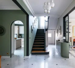 Applique murale, Riddle Single, laiton, noir, Ø12cm, H19cm - Bert Frank