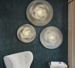 Applique murale, Rivage M, naturel, Ø68cm, P10cm - Market Set