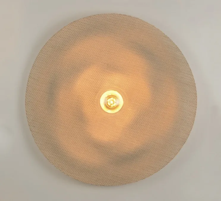 Applique murale, Rivage M, naturel, Ø68cm, P10cm - Market Set