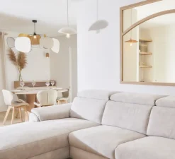 Applique murale, Rivage M, naturel, Ø68cm, P10cm - Market Set