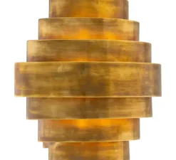 Applique murale, Rizzi double, laiton antique, L30cm, H31cm - Eichholtz