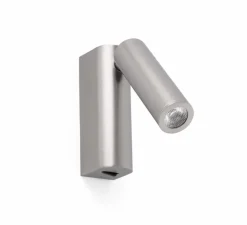 Applique murale, Rob, nickel mat, LED, 3000K, 160lm, L3,5cm, H11cm - FARO