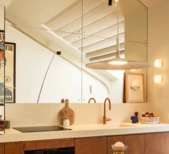 Applique murale, Rock IP44, Albâtre, IP44, LED, 3000K, 350lm, L14cm, H14cm - Robin