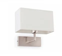 Applique murale, Roda, nickel mat, L28cm, H27cm - Faro