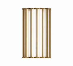 Applique murale, Roma, bronze, LED, dim, 2700K, 1416 lm, L36,3cm, H63cm - Panzeri