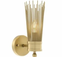 Applique murale, Romeo simple, laiton antique, L11cm, P18,5cm - Eichholtz