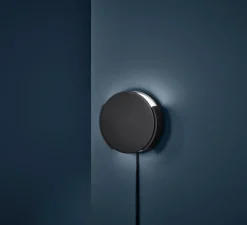 Applique murale, Rotate, noir, L15cm, H15cm - Frandsen