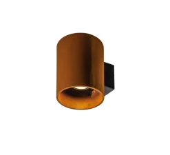 Applique murale, Rusty UP/Down, rouille, IP65, LED, 3000K, 525 lm, Ø14cm, H18cm - SLV