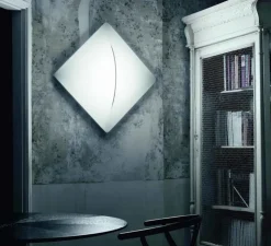 Applique murale, Saori, blanc, Ø62cm, H22cm - Nemo Lighting