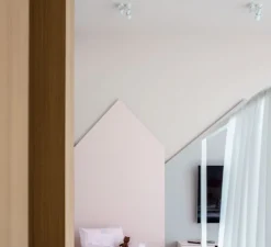 Applique murale, Sara On Base 1.0, blanc, Ø5,5cm, H15cm - Wever & Ducré