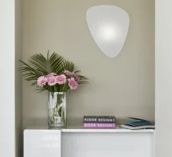 Applique murale, Screen, Blanc, Ø33cm, H42cm - Market Set