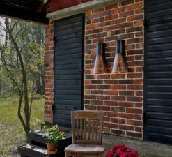 Applique murale, Secto 4231, noir, 3000K, 370lm, H45cm, L25cm - Secto Design